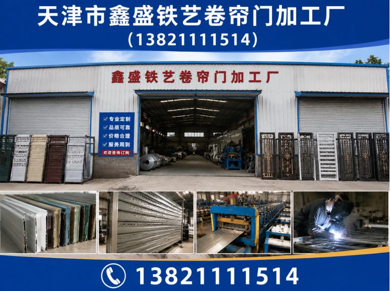 河西区快速卷帘门展示图