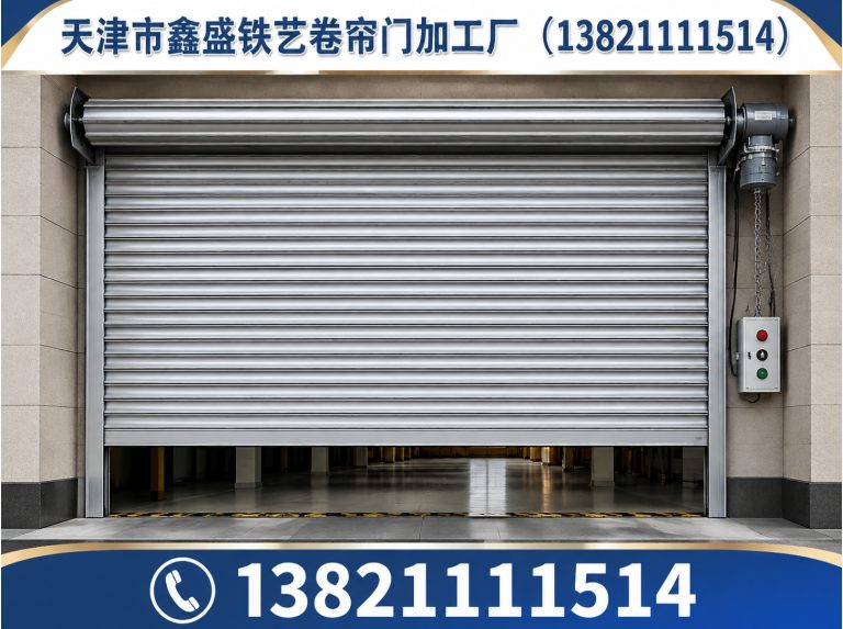 河西区天津市鑫盛铁艺卷帘门加工厂展示图